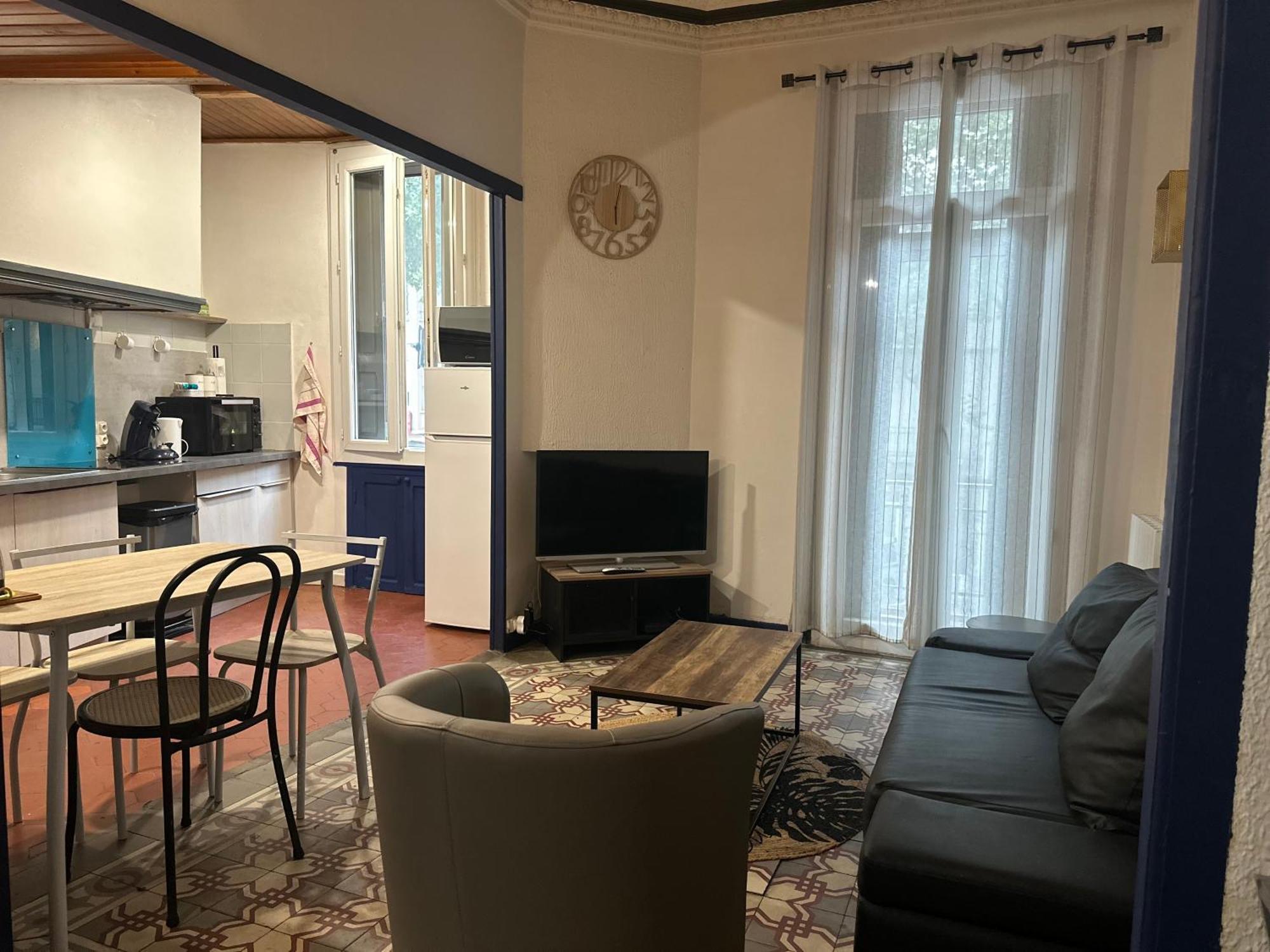 Апартаменты Le Cosy De Mercadet - Parking Gratuit & Wifi Перпиньан Экстерьер фото